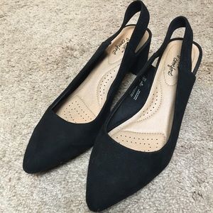 Deflex Comfort Black Heels